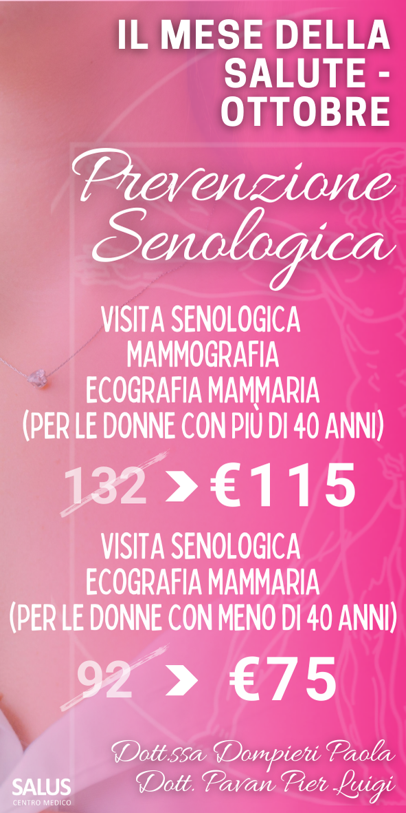 Promozione ottobre - Prevenzione senologica