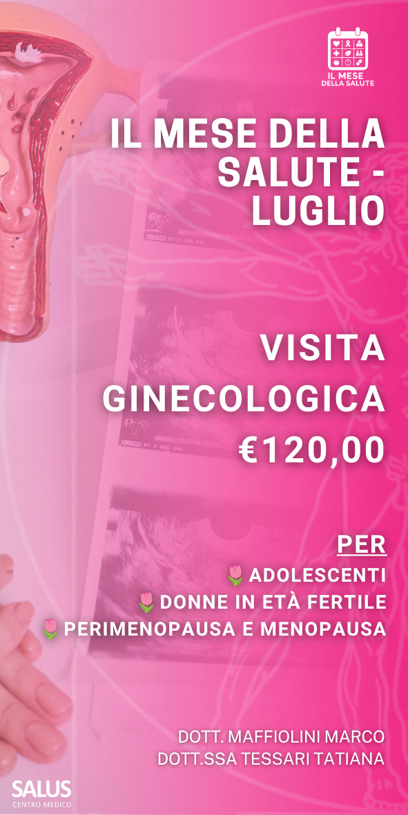 Promozione agosto 2026 - Prevenzione ginecologica