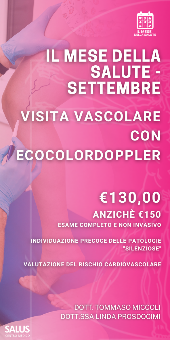 Promozione Settembre - Prevenzione vascolare