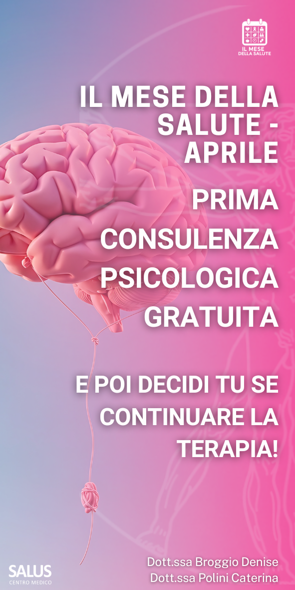 Promozione Aprile - Supporto psicologico GRATUITO